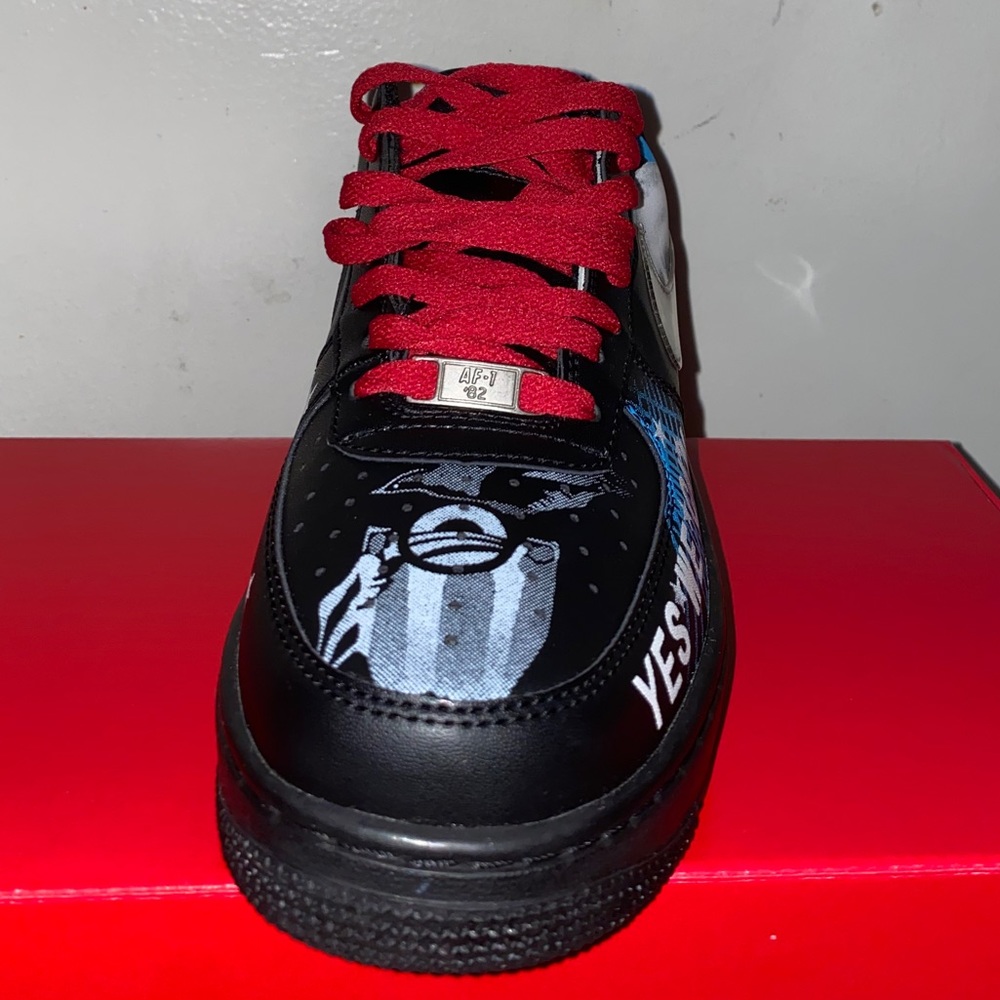 Custom Barak Obama Black Nike Air Force 1’s - Picture 2 of 4